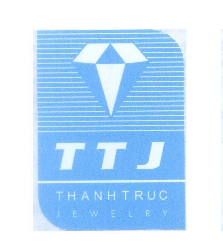 Mẫu nhãn hiệu TTJ THANH TRUC JEWELRY