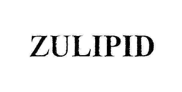 Mẫu nhãn hiệu ZULIPID