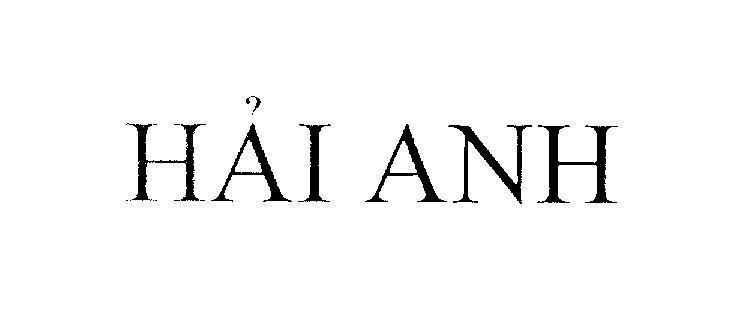 Mẫu nhãn hiệu Hải Anh