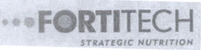 Mẫu nhãn hiệu FORTITECH STRATEGIC NUTRITION
