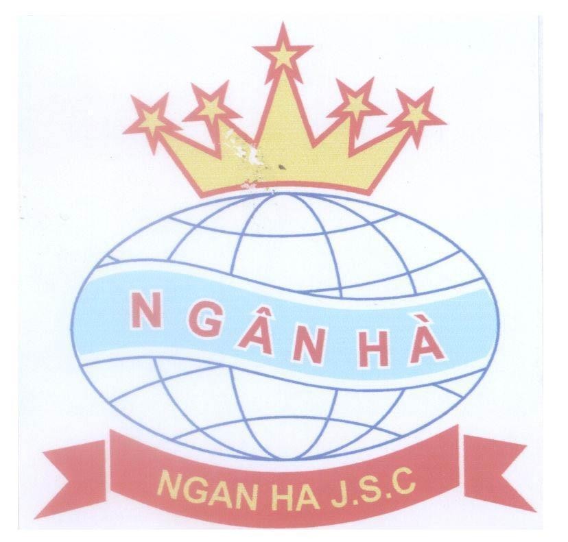 Mẫu nhãn hiệu Ngân Hà NGAN HA J.S.C