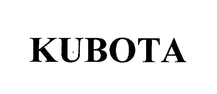 Mẫu nhãn hiệu KUBOTA