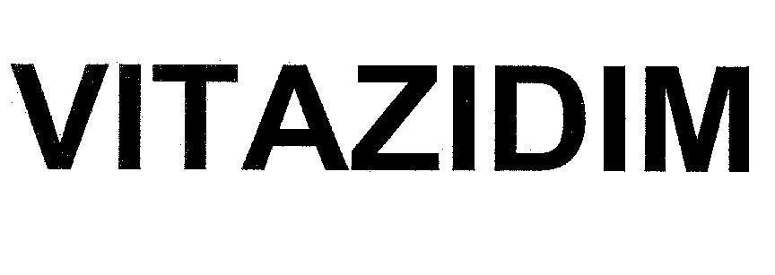 Mẫu nhãn hiệu VITAZIDIM