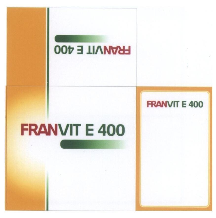 Mẫu nhãn hiệu FRANVIT E 400