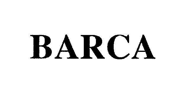 Mẫu nhãn hiệu BARCA