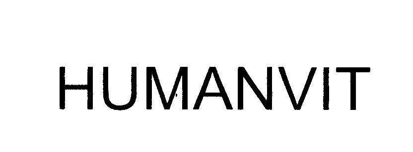 Mẫu nhãn hiệu HUMANVIT
