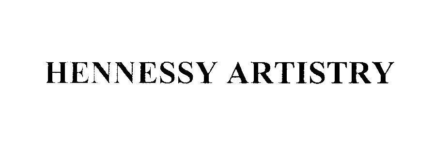 Mẫu nhãn hiệu HENNESSY ARTISTRY