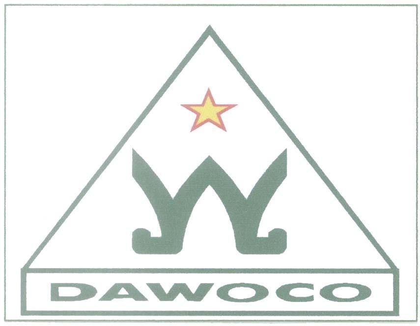 Mẫu nhãn hiệu W DAWOCO