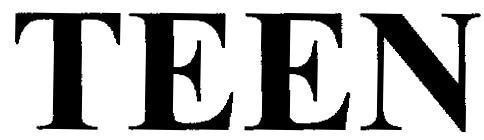 Mẫu nhãn hiệu TEEN