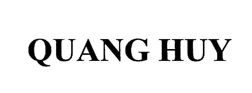 Mẫu nhãn hiệu QUANG HUY