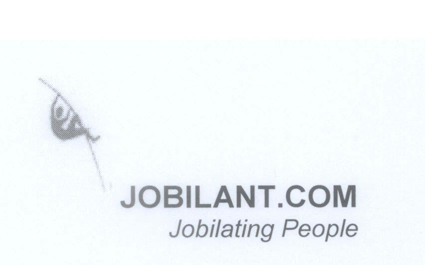 Mẫu nhãn hiệu JOBILANT.COM Jobilating People