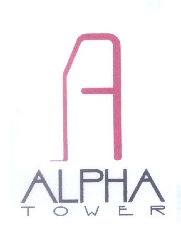 Mẫu nhãn hiệu A ALPHA TOWER