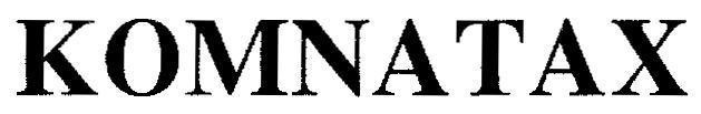 Mẫu nhãn hiệu KOMNATAX