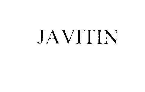 Mẫu nhãn hiệu JAVITIN