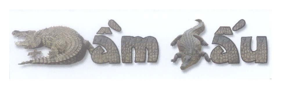 Mẫu nhãn hiệu Đầm Sấu