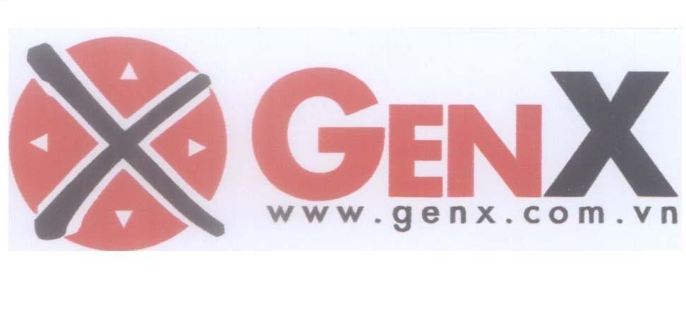 Mẫu nhãn hiệu X GenX www.genx.com.vn