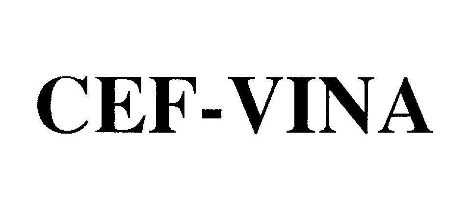 Mẫu nhãn hiệu CEF-VINA