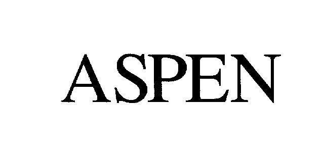 Mẫu nhãn hiệu ASPEN