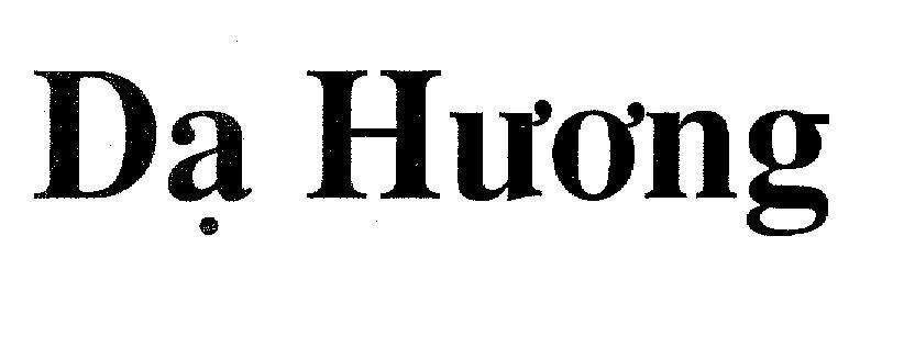 Mẫu nhãn hiệu Dạ Hương