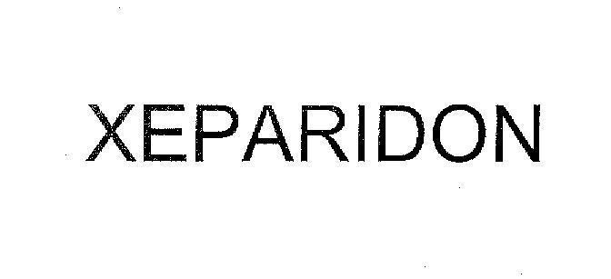 Mẫu nhãn hiệu XEPARIDON