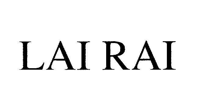 Mẫu nhãn hiệu LAI RAI