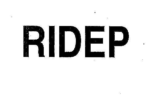 Mẫu nhãn hiệu RIDEP