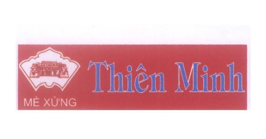 Mẫu nhãn hiệu Mè Xửng Thiên Minh