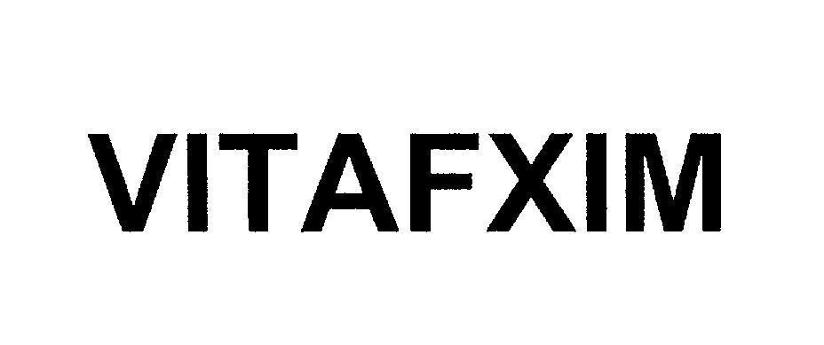 Mẫu nhãn hiệu VITAFXIM