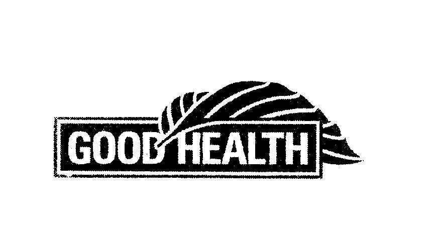 Mẫu nhãn hiệu GOOD HEALTH