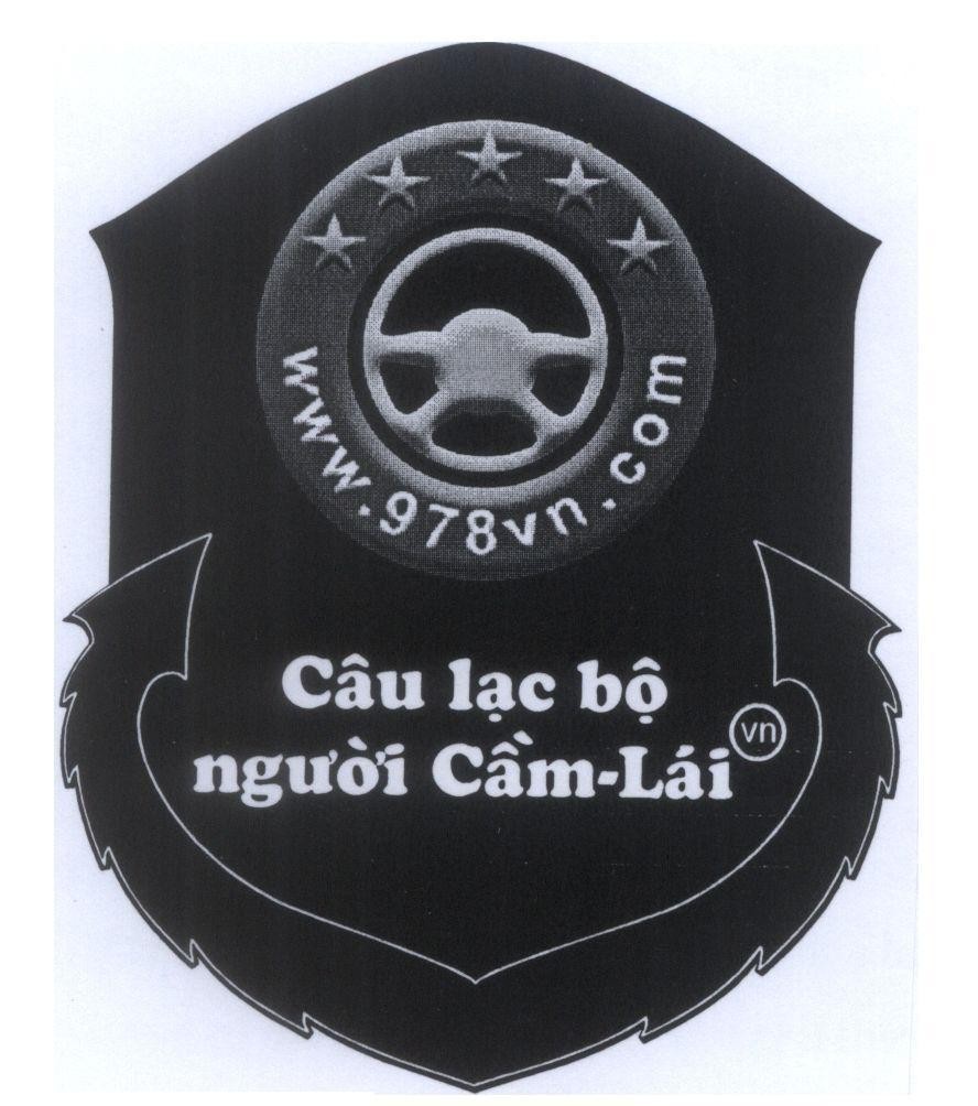 Mẫu nhãn hiệu WWW.978vn.com Câu lạc bộ người Cầm-Lái vn
