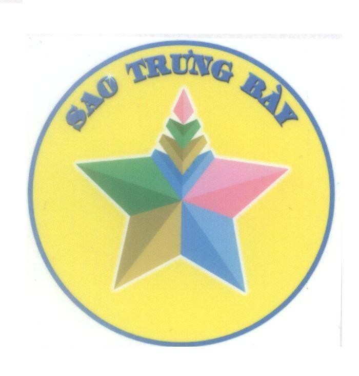 Mẫu nhãn hiệu Sao Trưng Bày