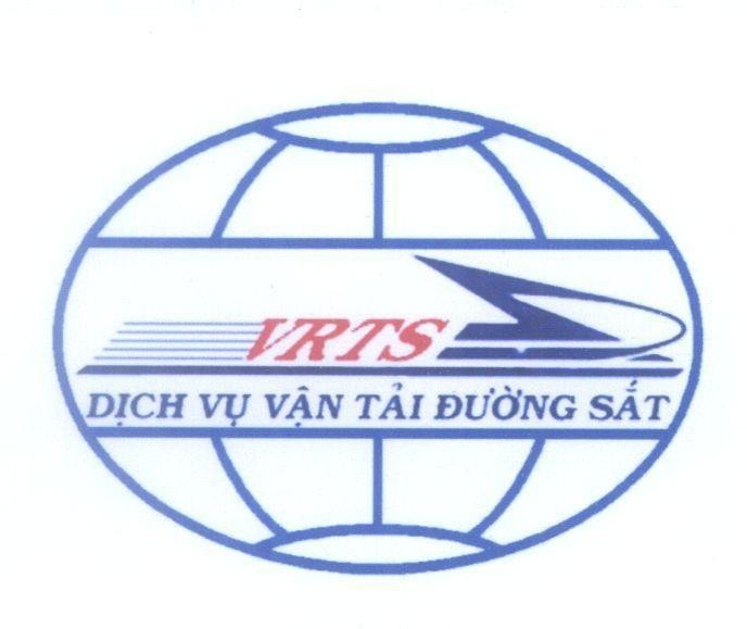Mẫu nhãn hiệu VRTS Dịch Vụ Vận Tải Đường Sắt