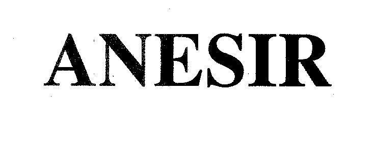Mẫu nhãn hiệu ANESIR
