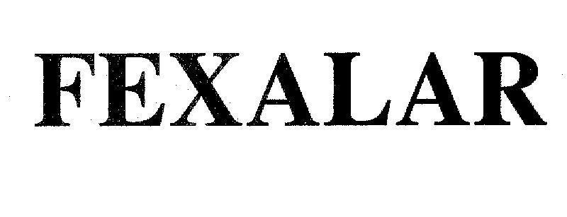 Mẫu nhãn hiệu FEXALAR