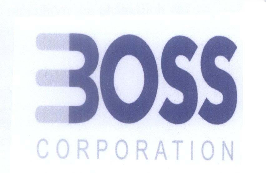 Mẫu nhãn hiệu BOSS CORPORATION