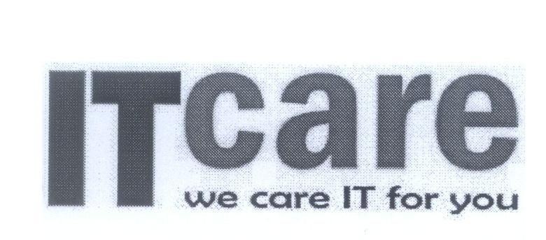 Mẫu nhãn hiệu IT care we care IT for you