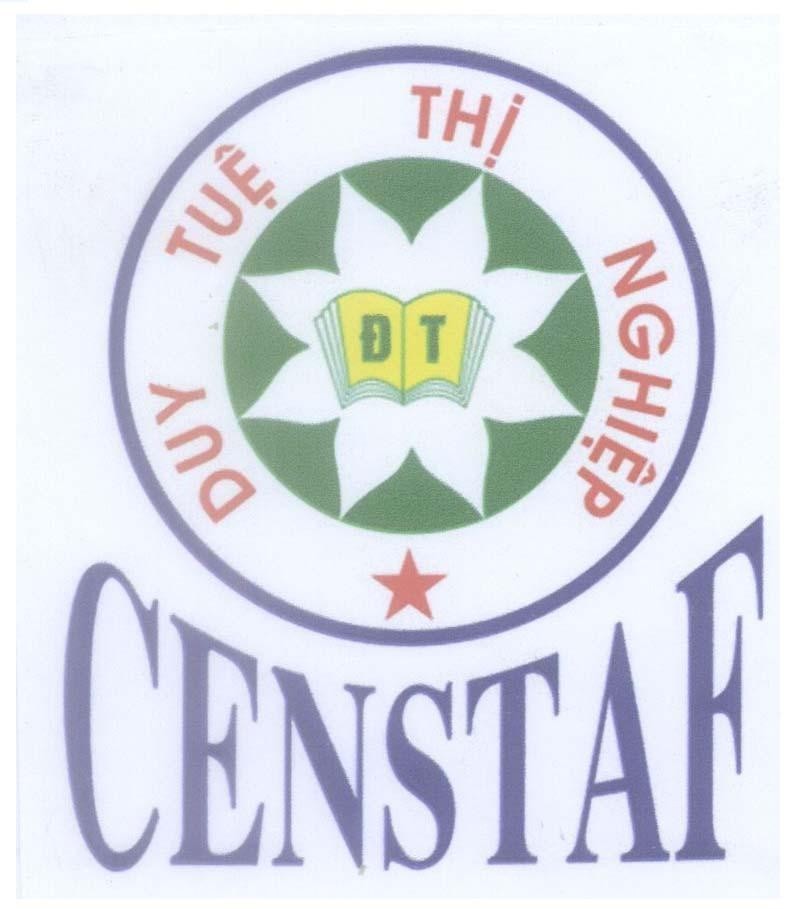 Mẫu nhãn hiệu Đ T Duy Tuệ Thị Nghiệp CENSTAF