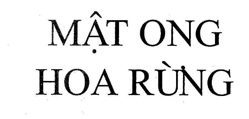 Mẫu nhãn hiệu Mật Ong hoa rừng