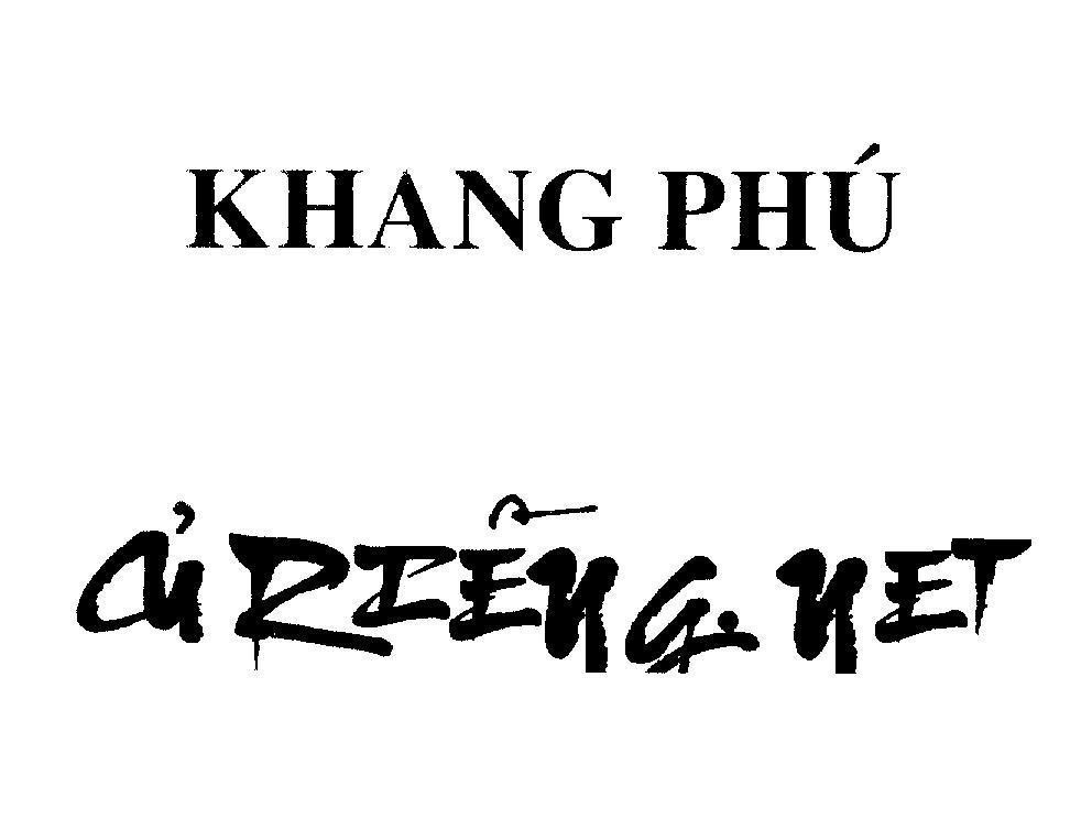 Mẫu nhãn hiệu Khang Phú Củ Riềng.net