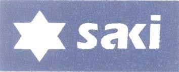 Mẫu nhãn hiệu SAKI