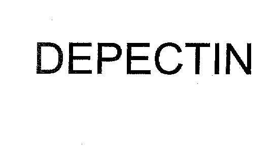 Mẫu nhãn hiệu DEPECTIN