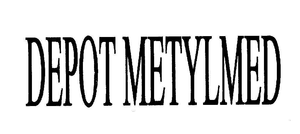 Mẫu nhãn hiệu DEPOT METYLMED