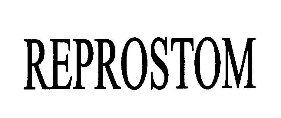 Mẫu nhãn hiệu REPROSTOM
