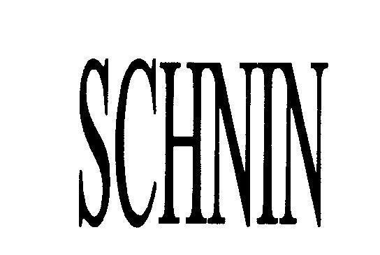 Mẫu nhãn hiệu SCHNIN