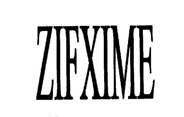 Mẫu nhãn hiệu ZIFXIME