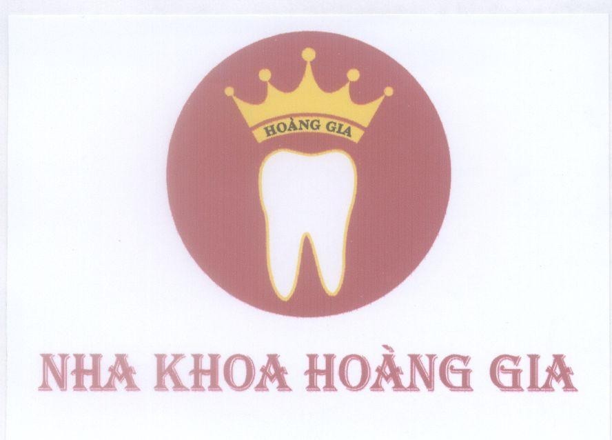 Mẫu nhãn hiệu NHA KHOA Hoàng Gia