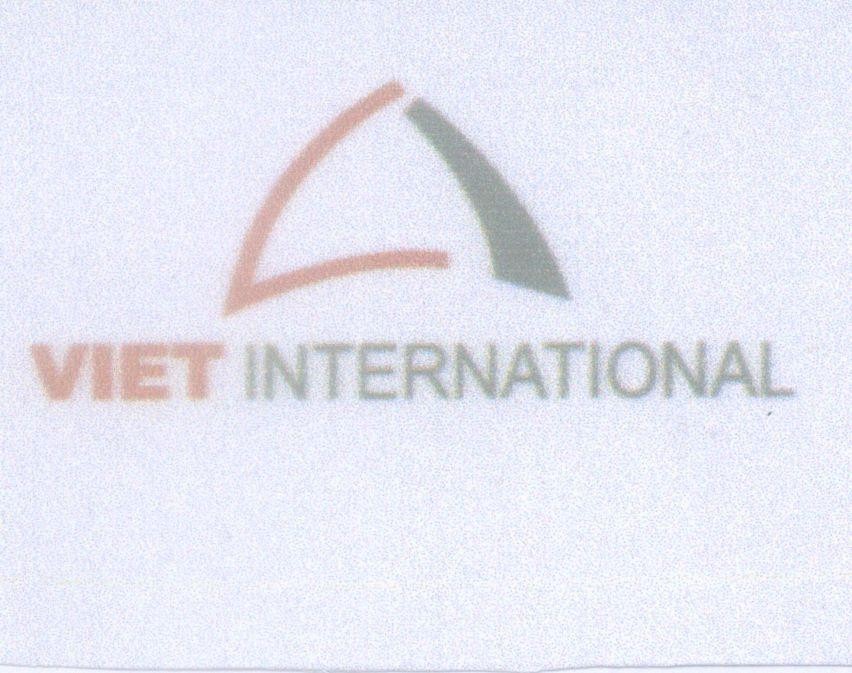 Mẫu nhãn hiệu VIET INTERNATIONAL