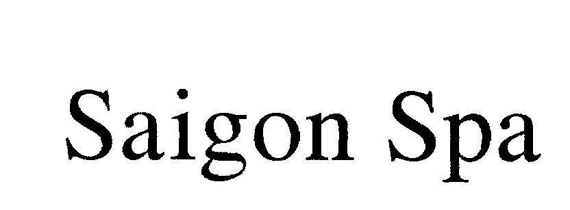 Mẫu nhãn hiệu Saigon Spa