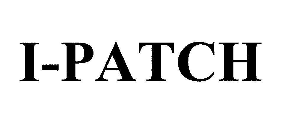 Mẫu nhãn hiệu I-PATCH