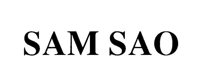 Mẫu nhãn hiệu SAM SAO